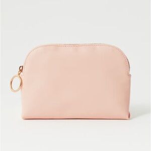 H&M Small Makeup Bag - Pink Vegan Leather | Sold-Out